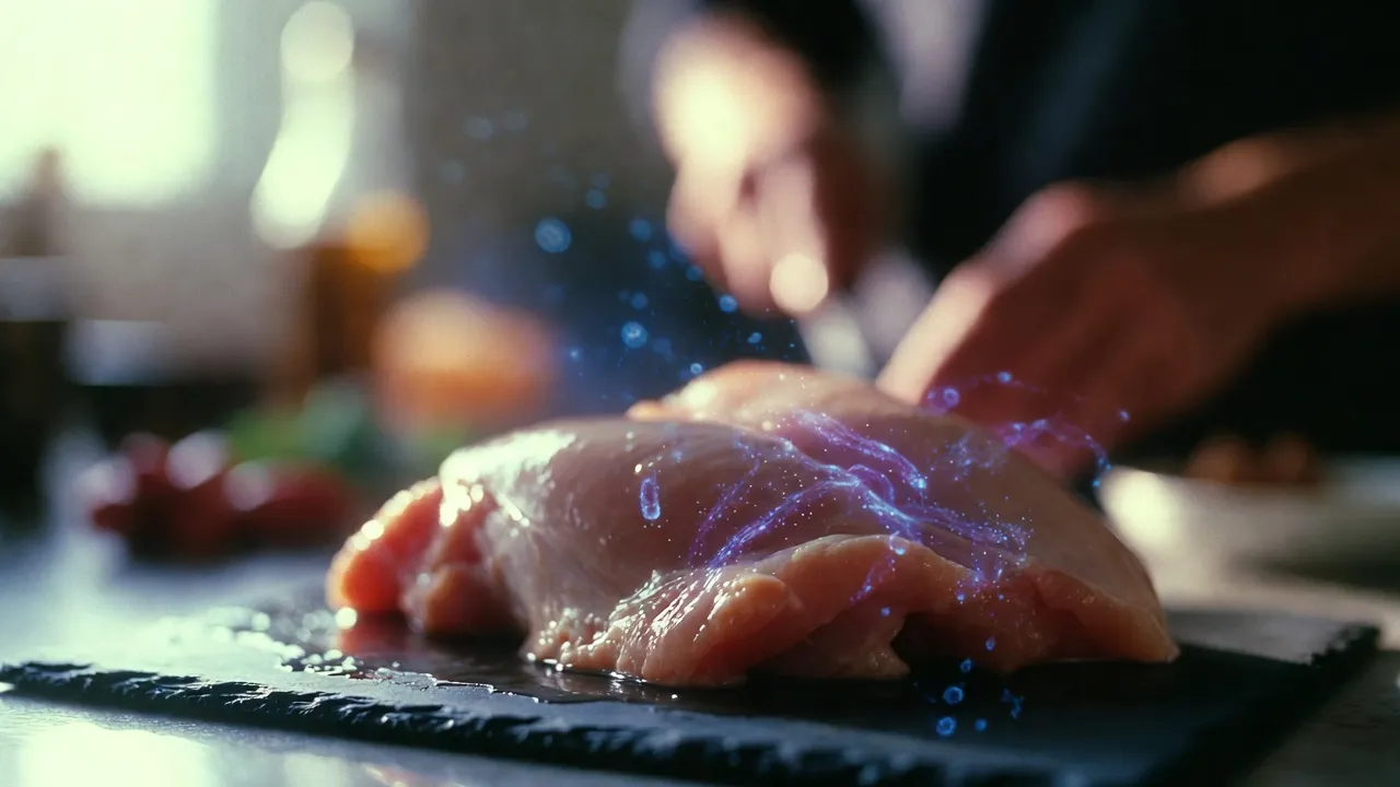 Cooked Poultry and Meat Contaminated With Salmonella, Campylobacter, C. perfringens