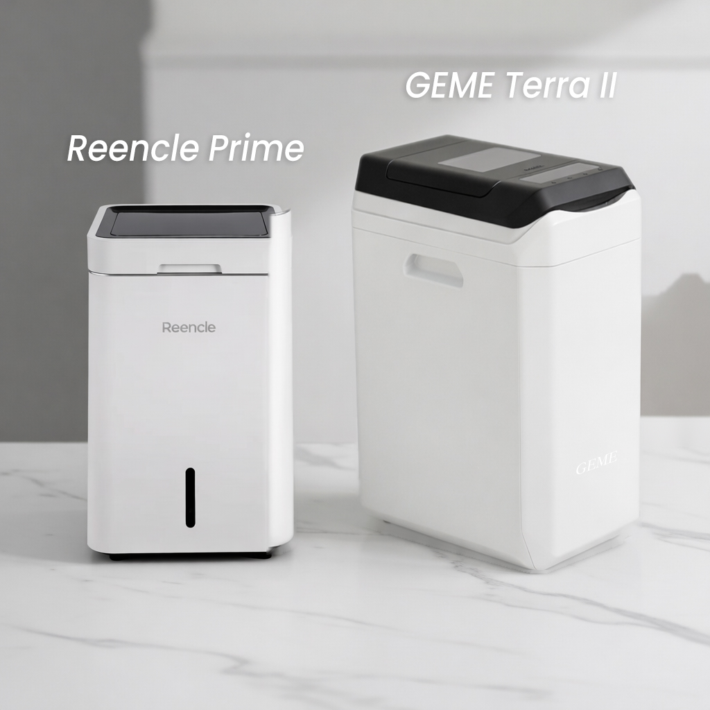 Reencle vs. GEME: The Ultimate Microbial Composter Showdown